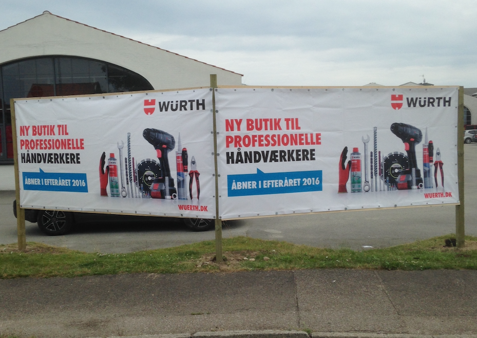 Kampagnebanner – Würth