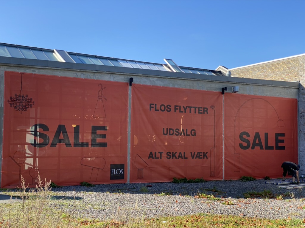 Storformat banner – Flos