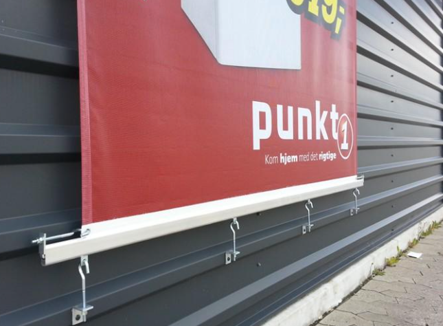 Nedstrammere og aluskinne – Punkt1