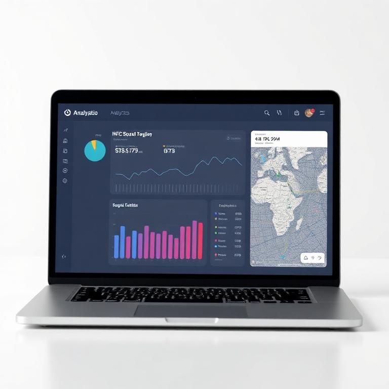 Dashboard til tracking-data