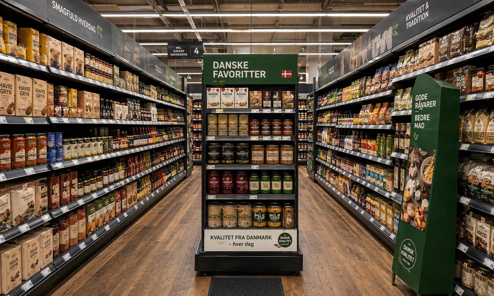 POS materialer der sælger