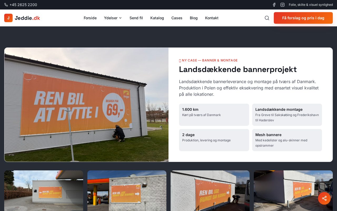 Thumbnail af Case: Bannerprojekt