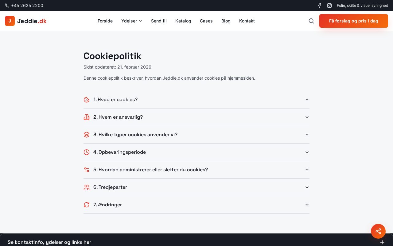 Thumbnail af Cookiepolitik