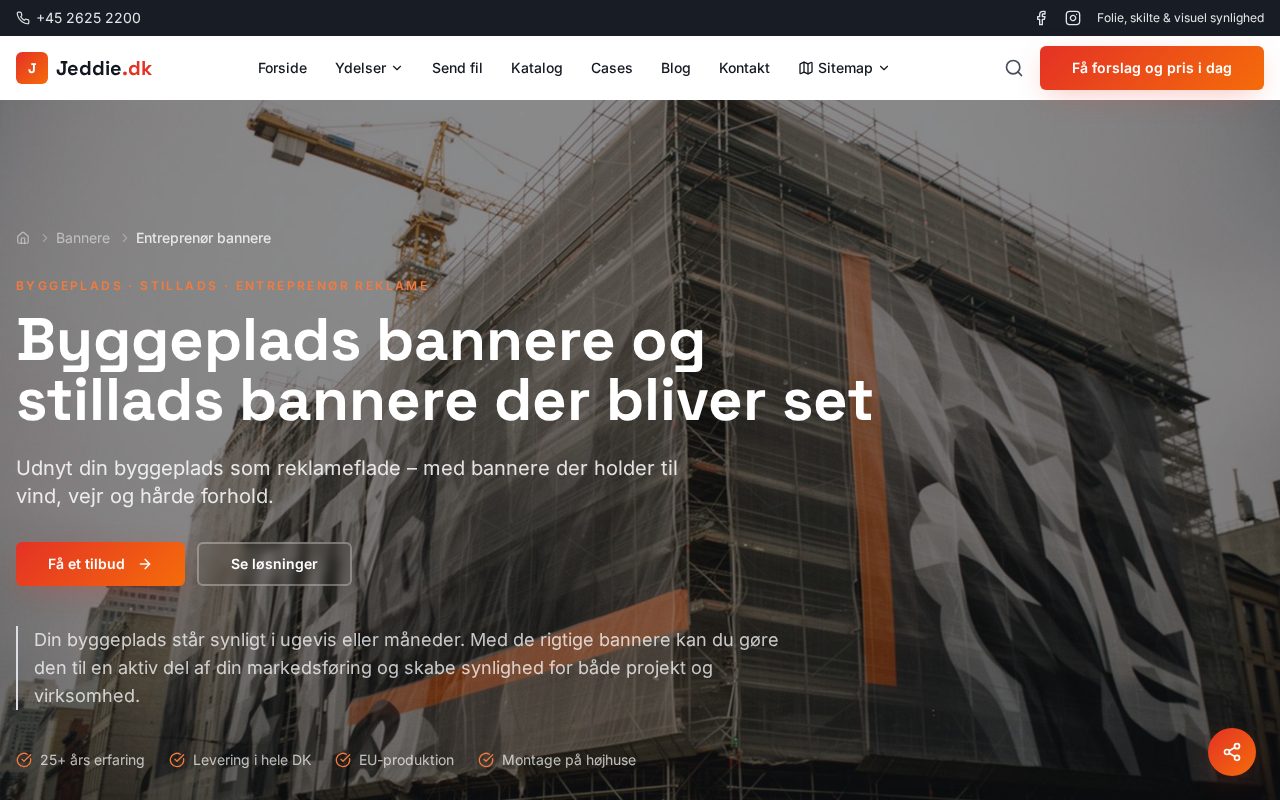 Thumbnail af Entreprenør reklame