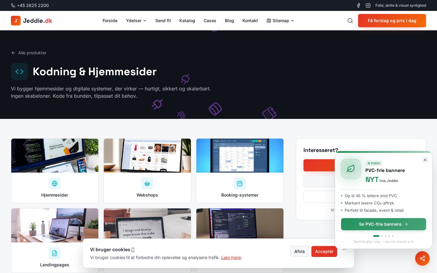 Thumbnail af Kodning & Hjemmesider