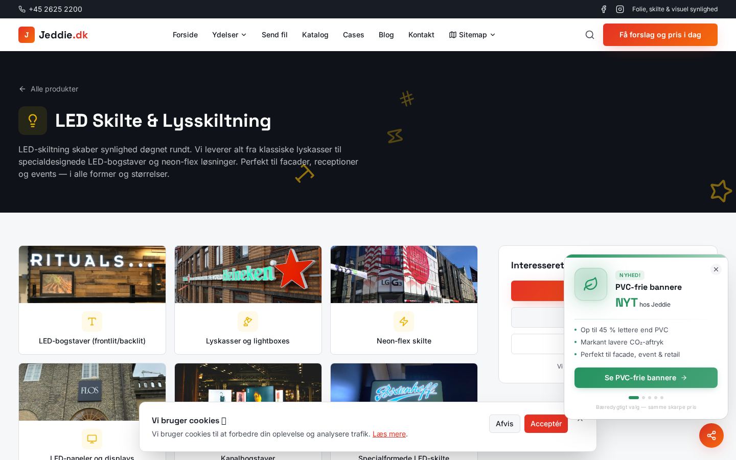 Thumbnail af LED Skilte & Lysskiltning