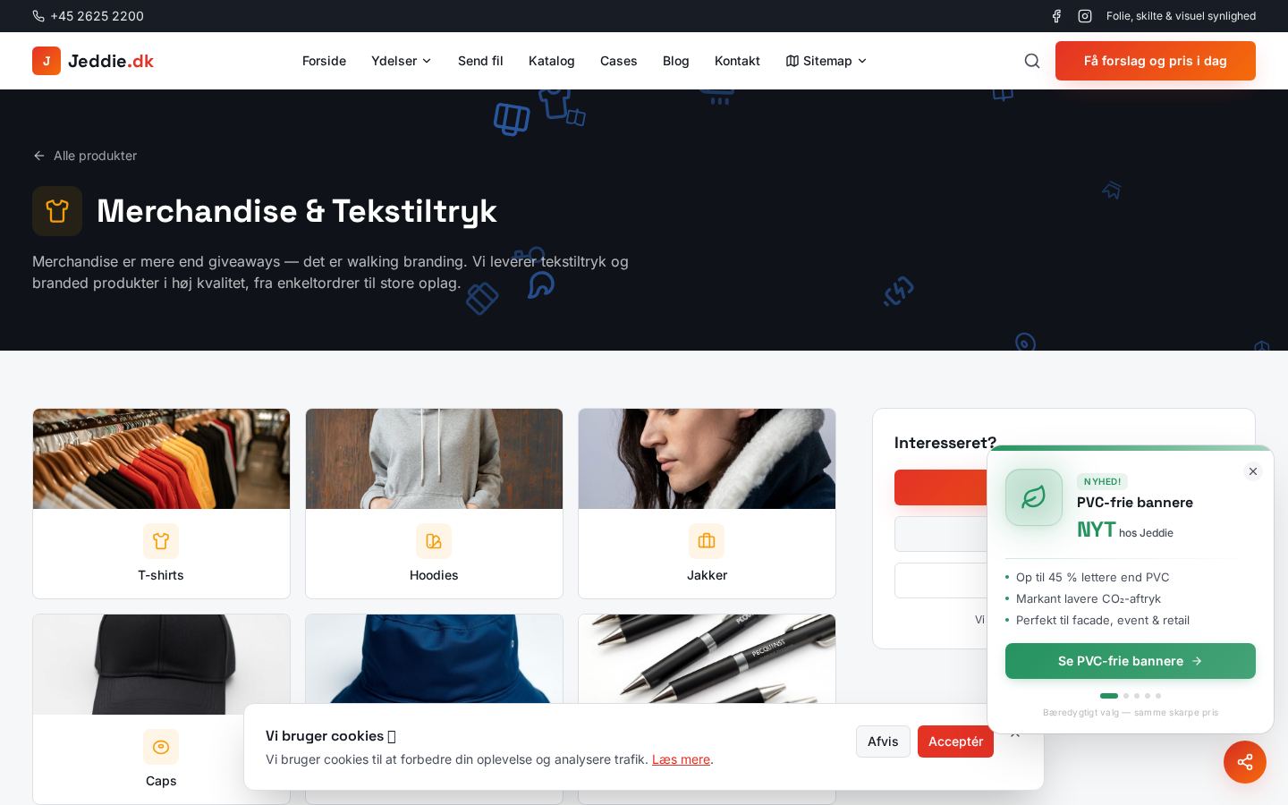 Thumbnail af Merchandise & Tekstiltryk